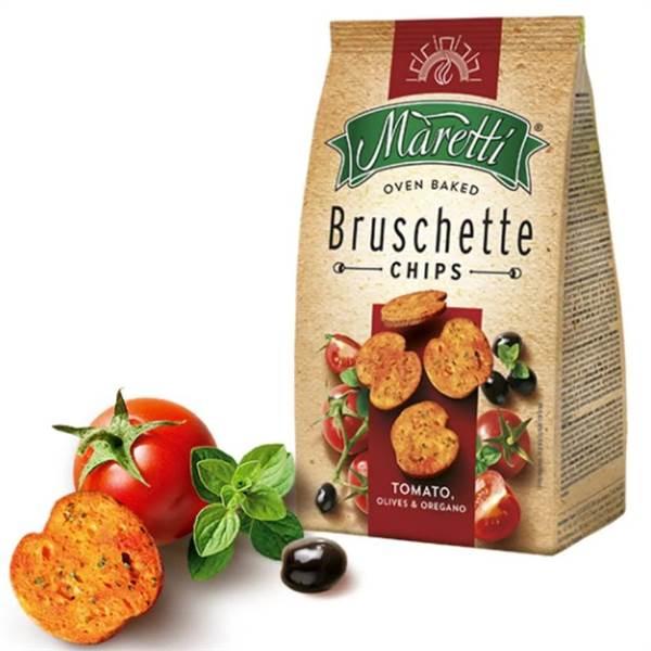Maretti  Bruschette Chips Tomato Imported